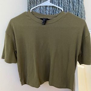 Forever 21 ribbed t shirt